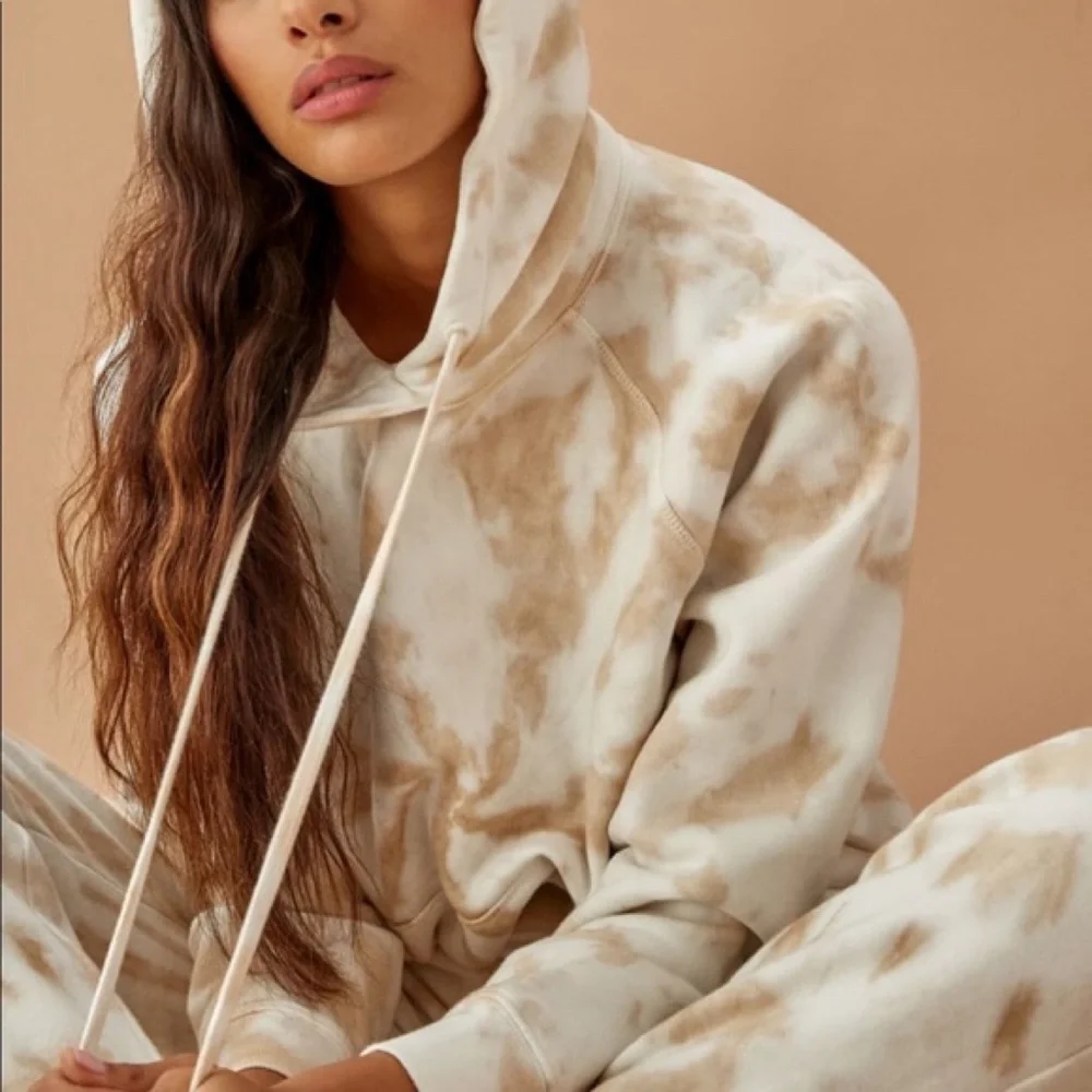 ✨NWT✨ REFORMATION Tanner Classic Hoodie in Clay Tornado Sz XS, S - Picture 4 of 4